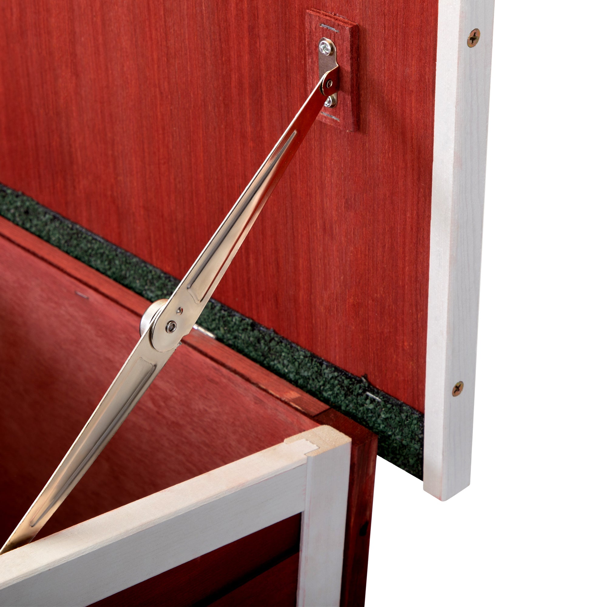 Wooden Rabbit Hutch with Pull Out Tray