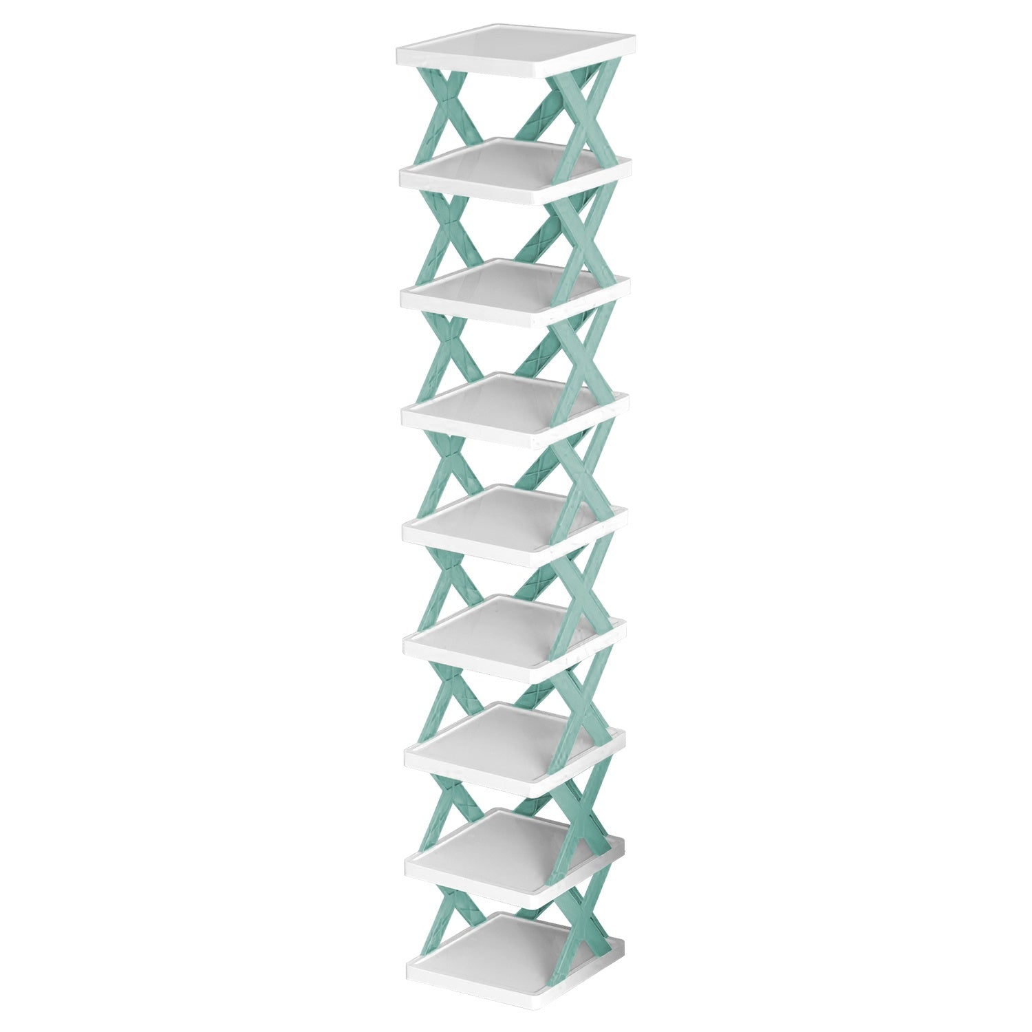 Plastic Shoe Rack Space Saving Free Closet