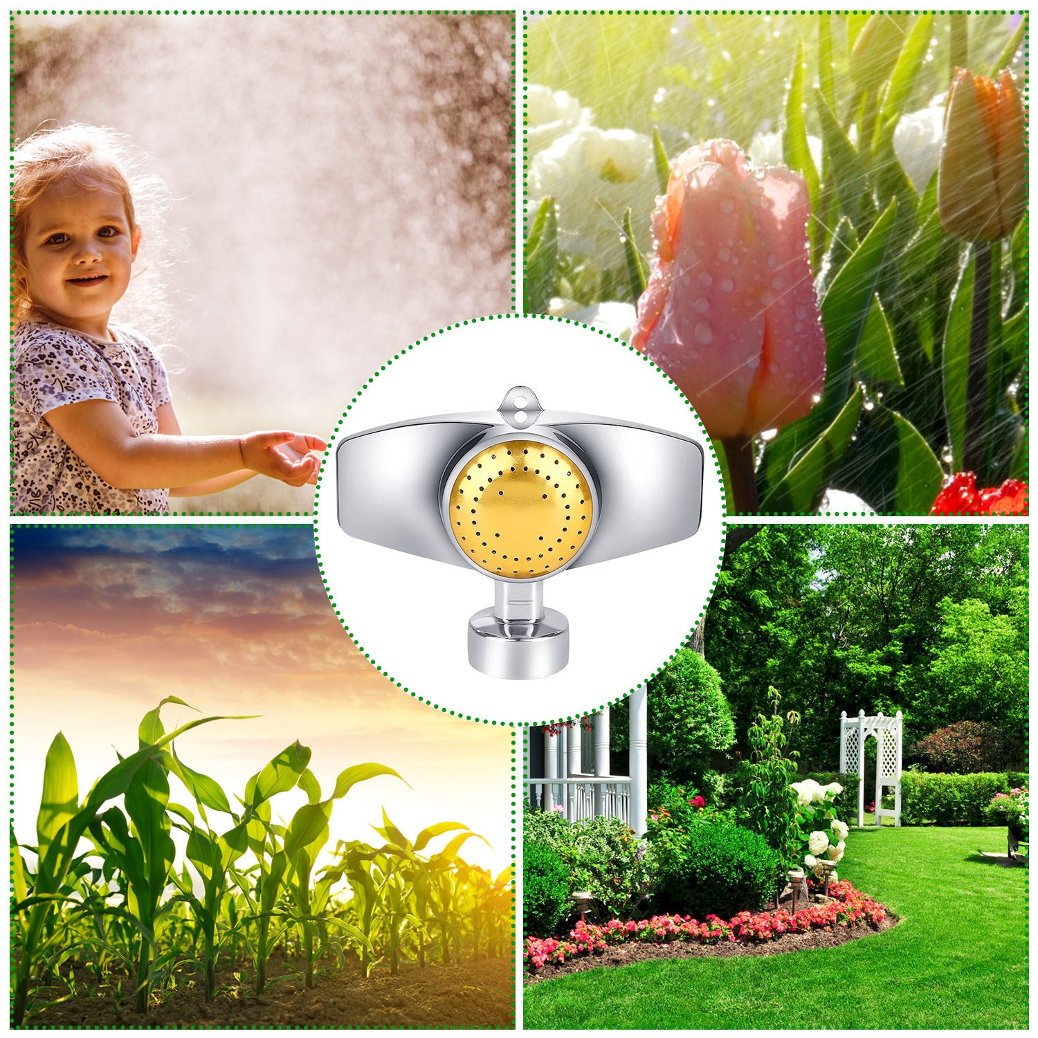Lawn Garden Circular Spot Sprinkler