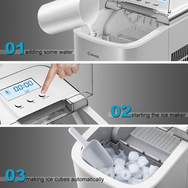 Counterto Ice Maker with Ice Scoop