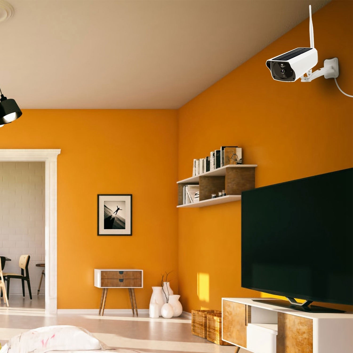 Solar Powered WiFi IP Camera