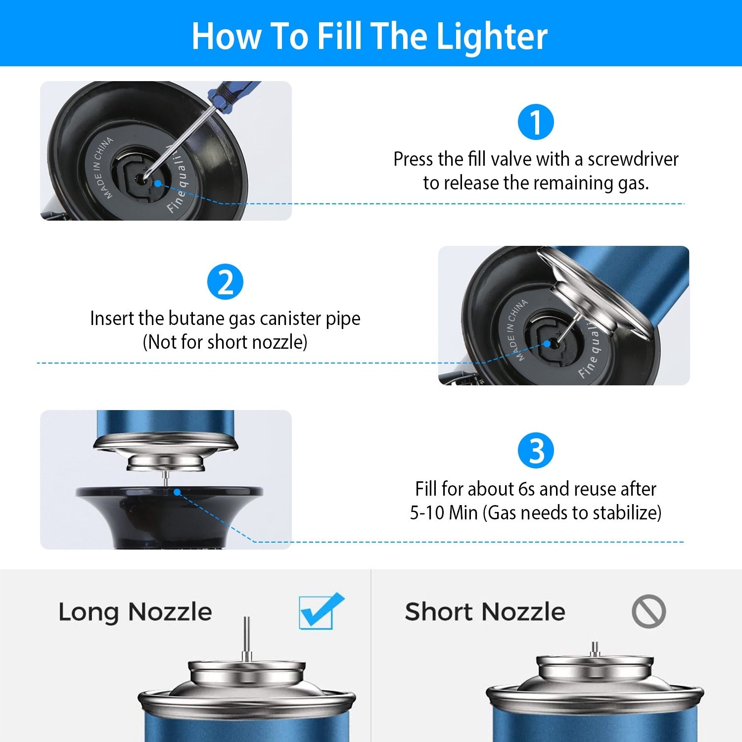 Kitchen Culinary Butane Torch Lighter
