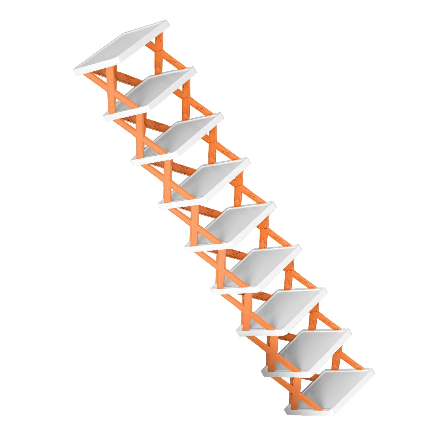 Plastic Shoe Rack Space Saving Free Closet