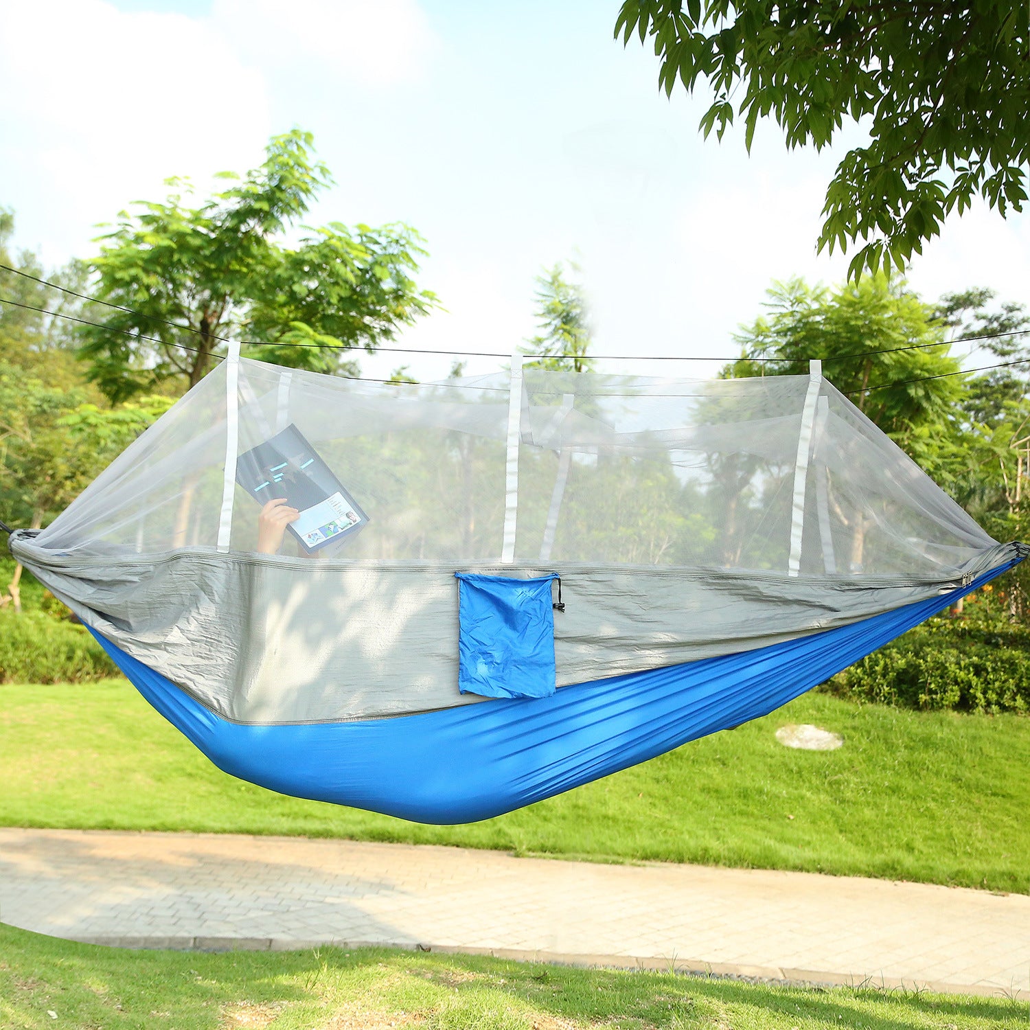 Hammock Portable Nylon Swing Hanging Bed