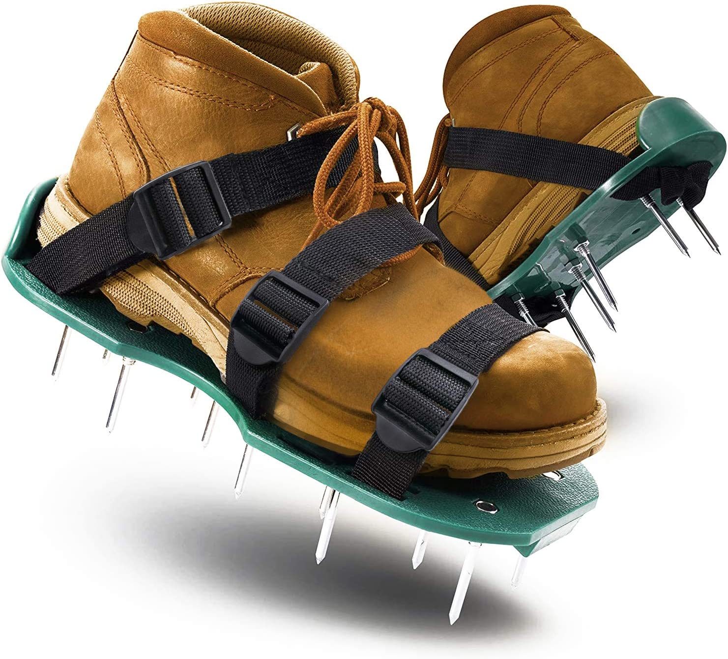 Lawn Aerator Shoes, Metal Spike Sandals