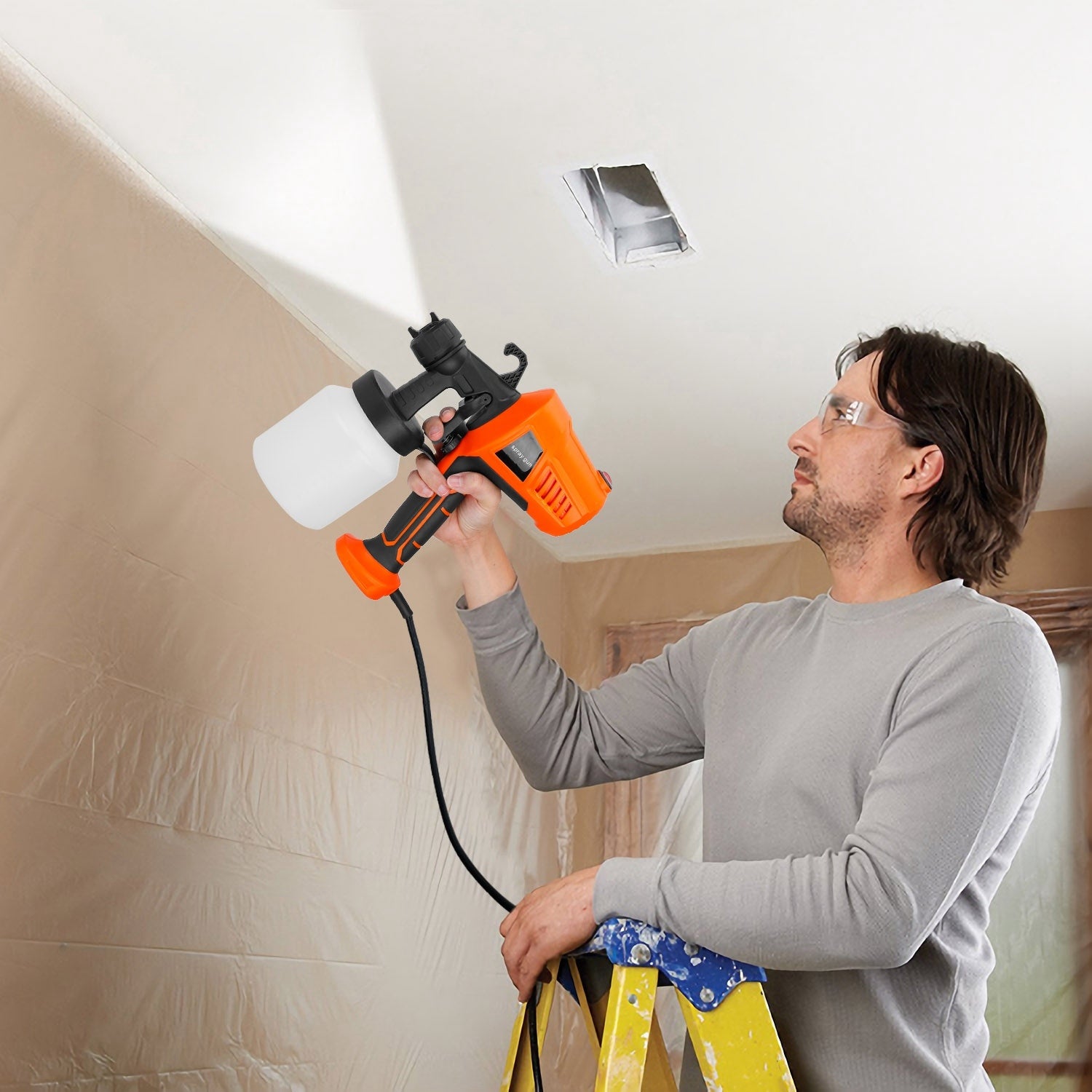 Electric Paint Sprayer For Fences Brick Walls