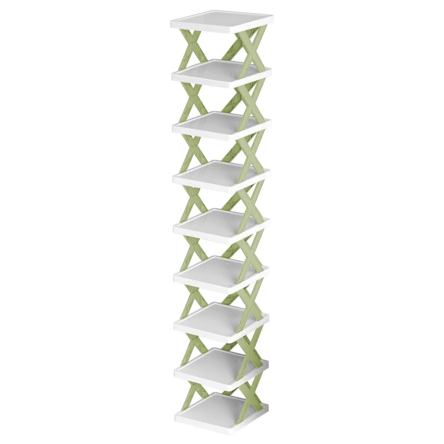Plastic Shoe Rack Space Saving Free Closet