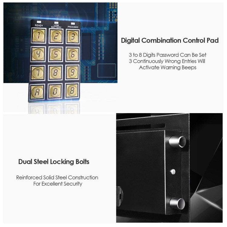 Digital Depository Drop Cash Safe Box