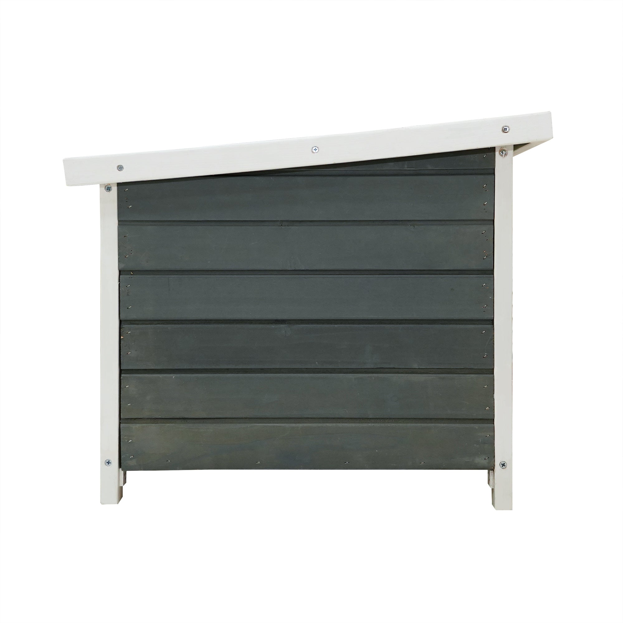Weatherproof wooden outdoor rabbit hutch