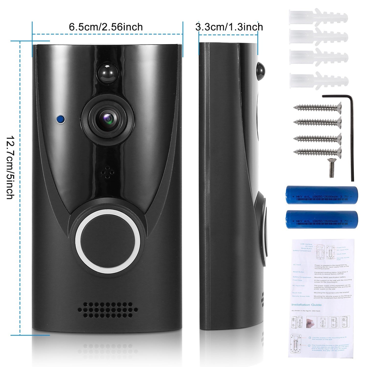 Doorbell Wireless  WiFi Security Camera