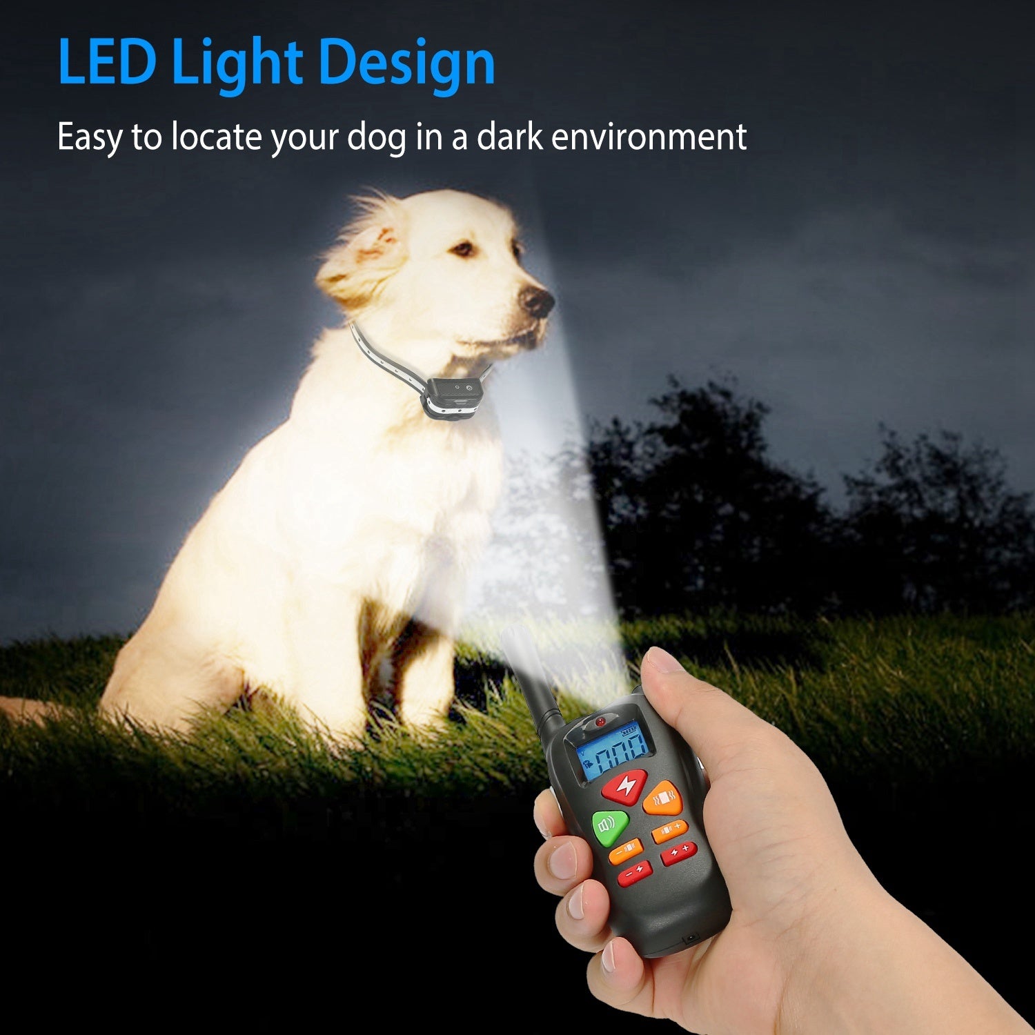 Waterproof Dog Training Collar Remote Control