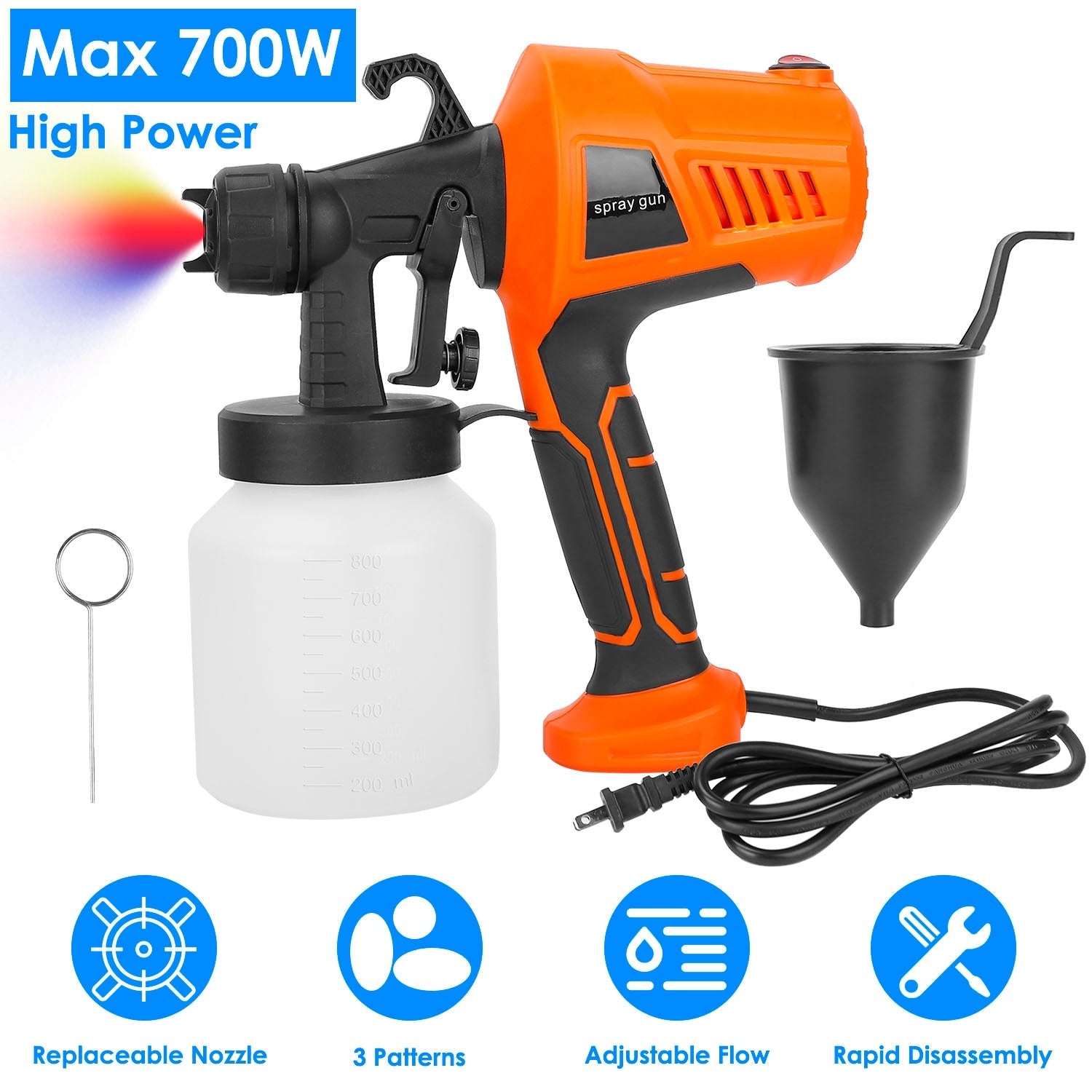 Electric Paint Sprayer For Fences Brick Walls