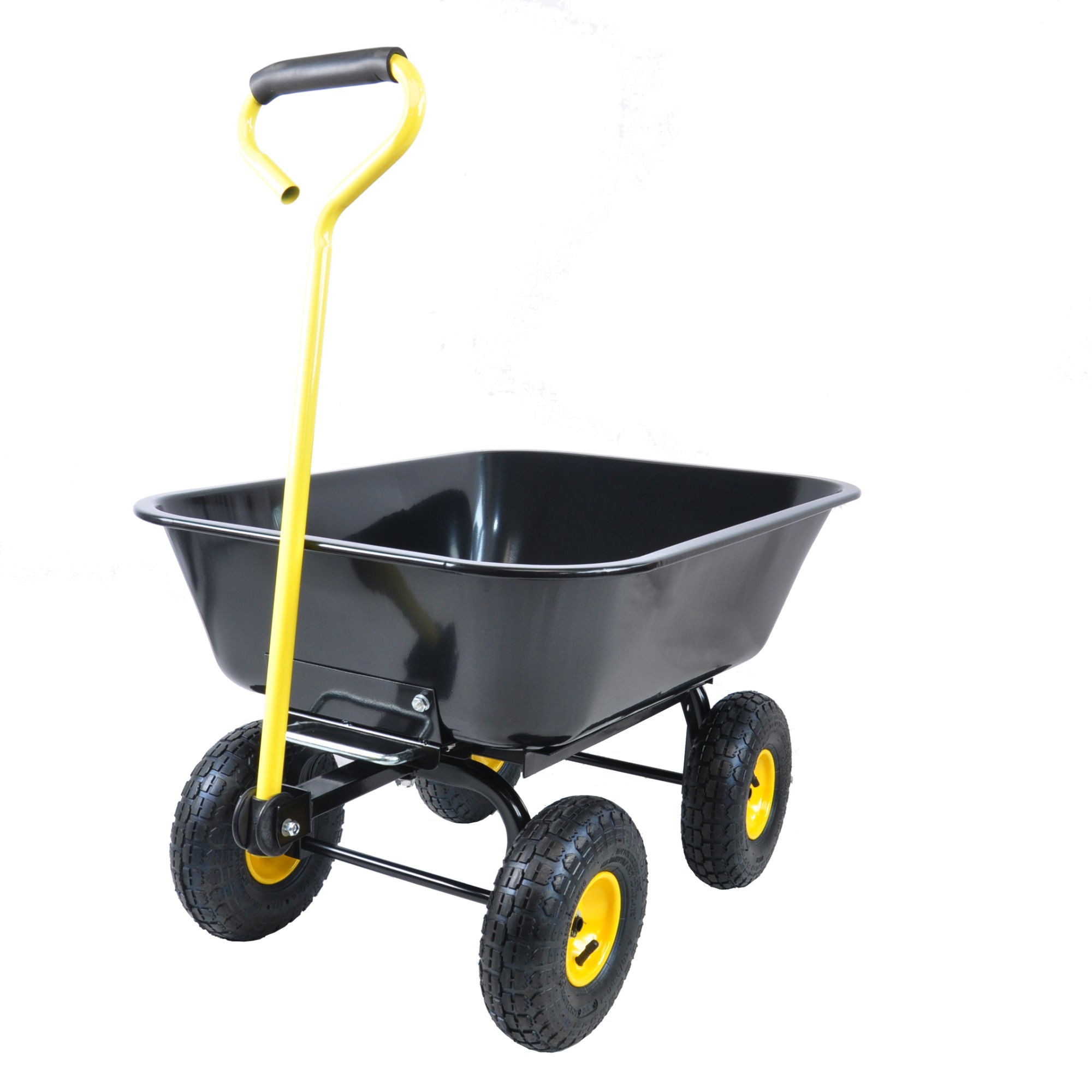 Folding car Poly Garden dump truck with steel frame