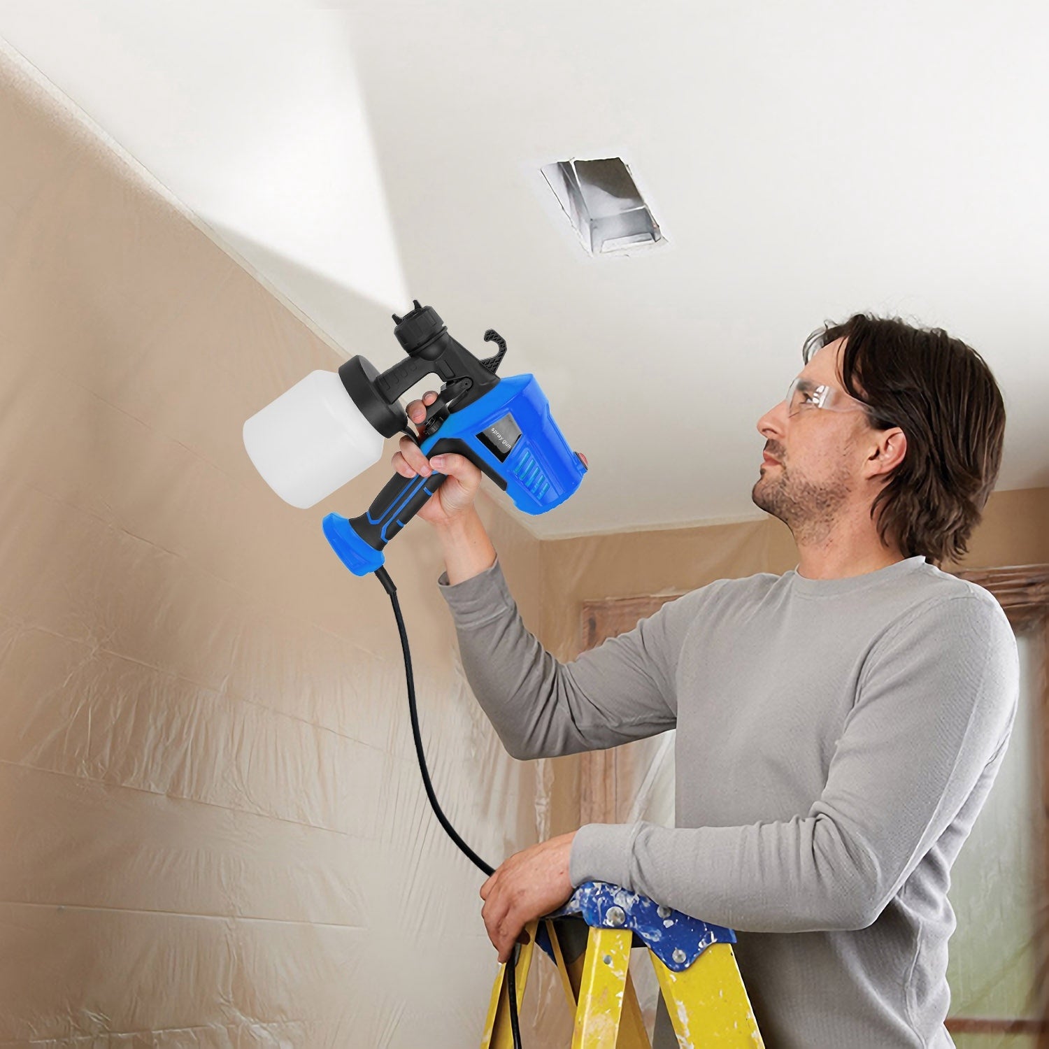Electric Paint Sprayer For Fences Brick Walls