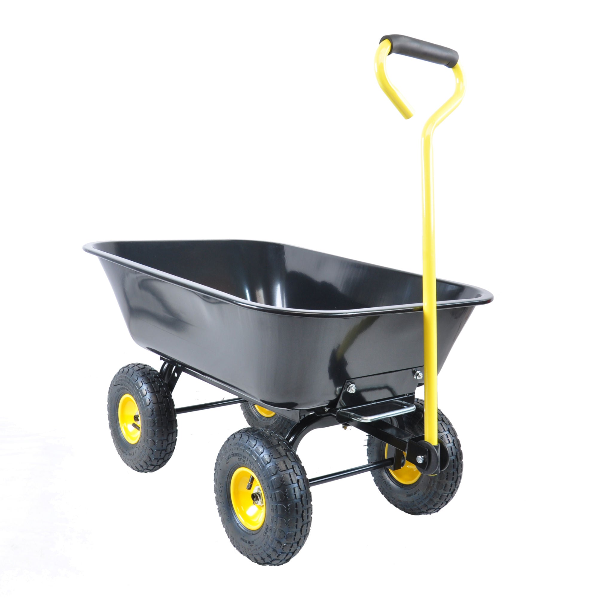Folding car Poly Garden dump truck with steel frame