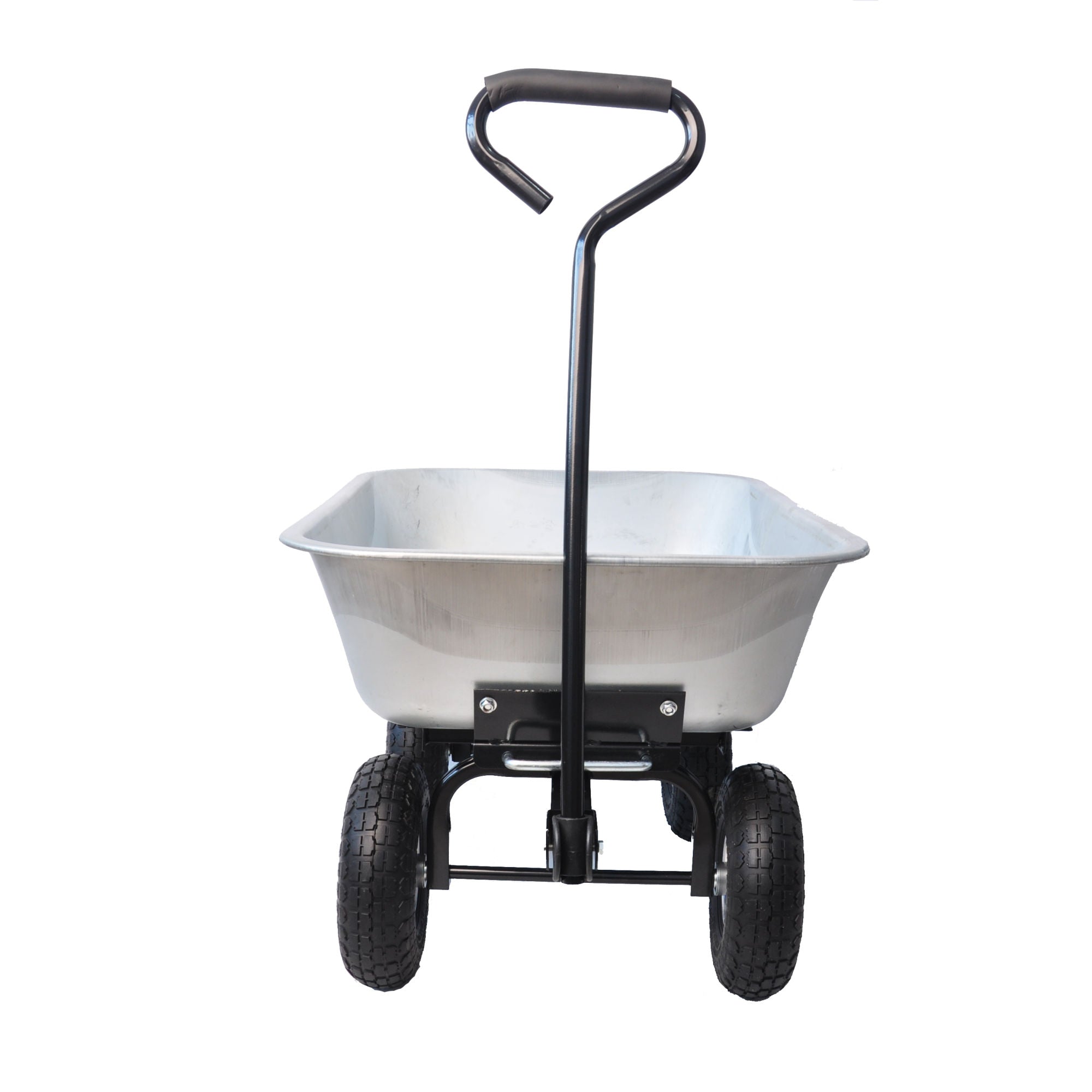 Folding car Poly Garden dump truck with steel frame
