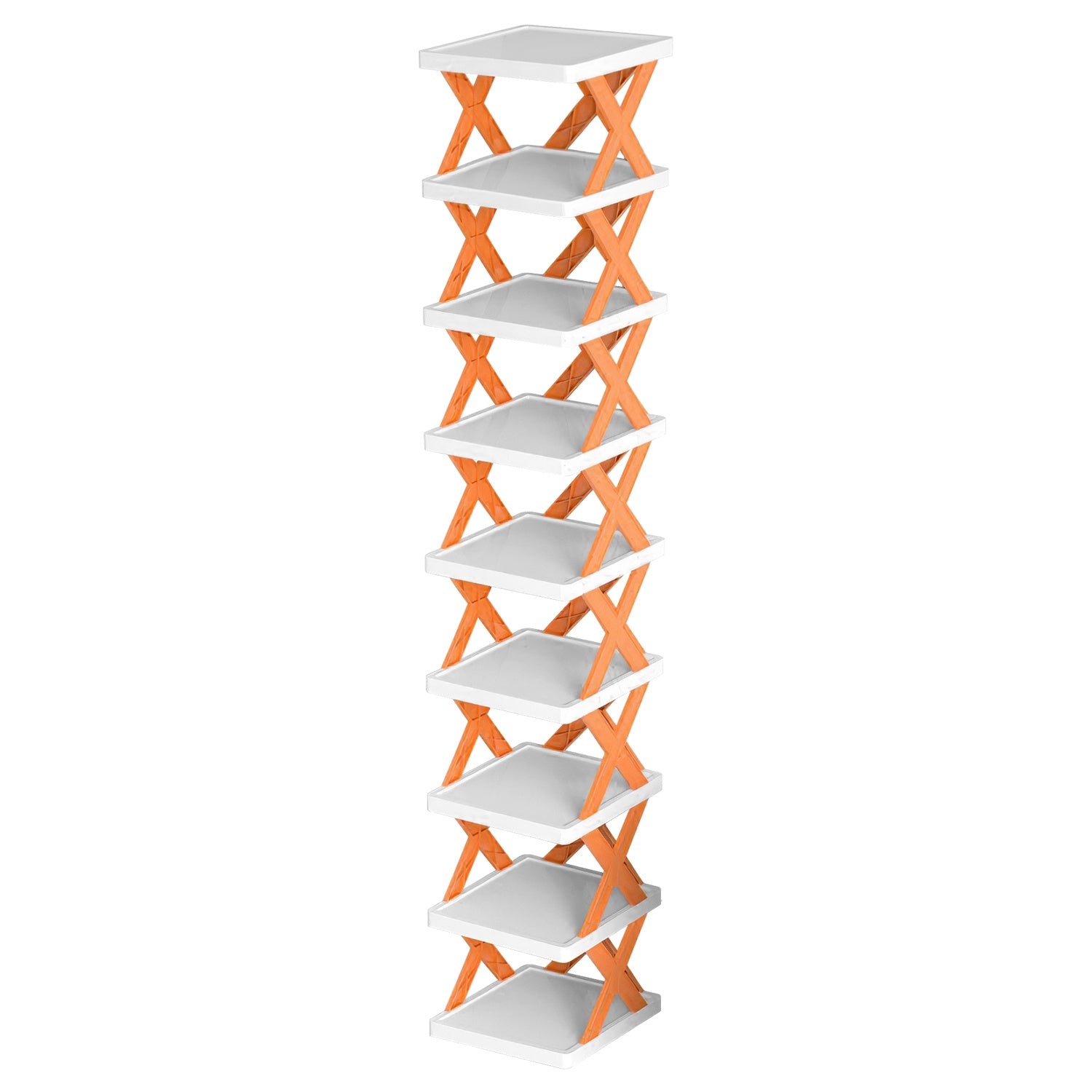 Plastic Shoe Rack Space Saving Free Closet