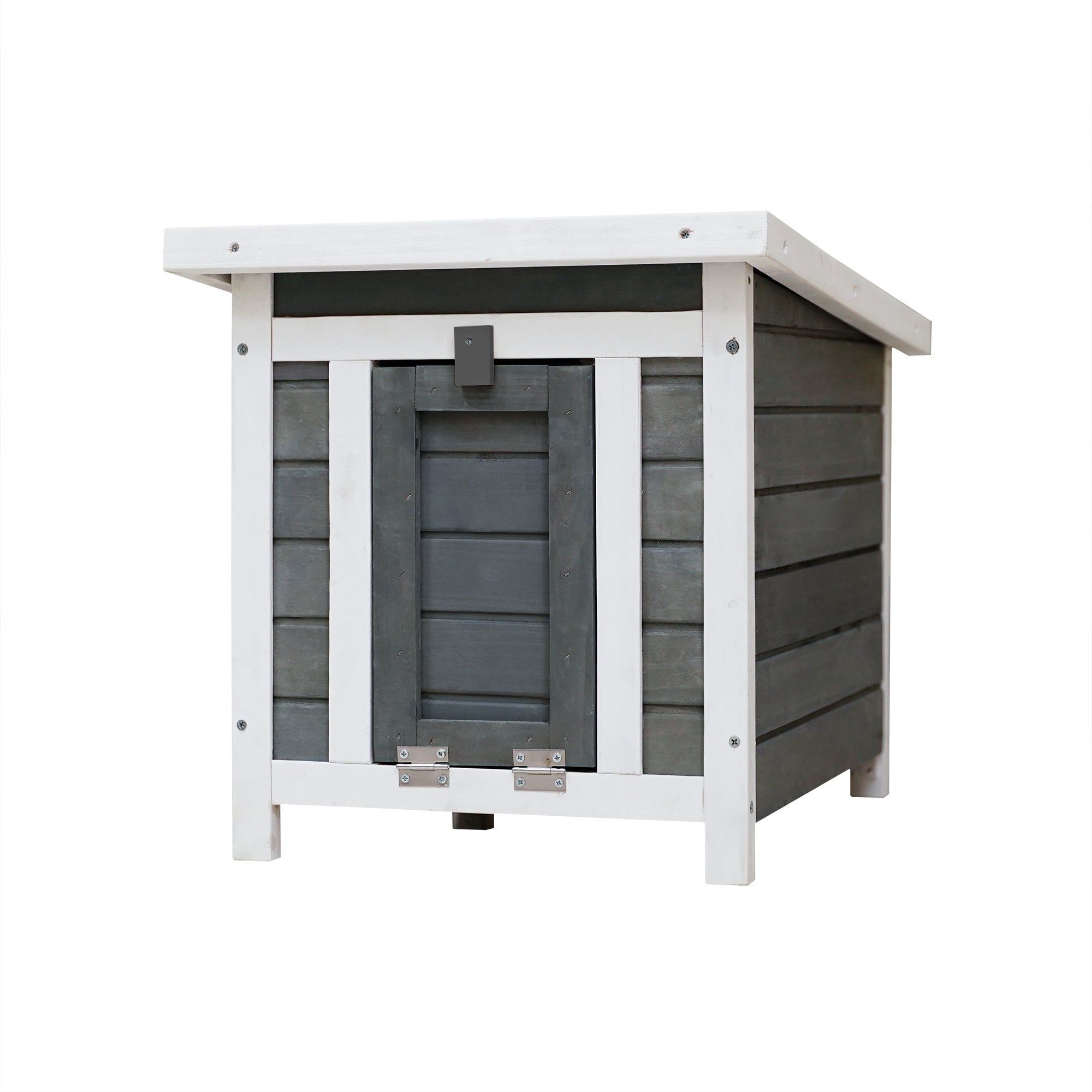 Weatherproof wooden outdoor rabbit hutch