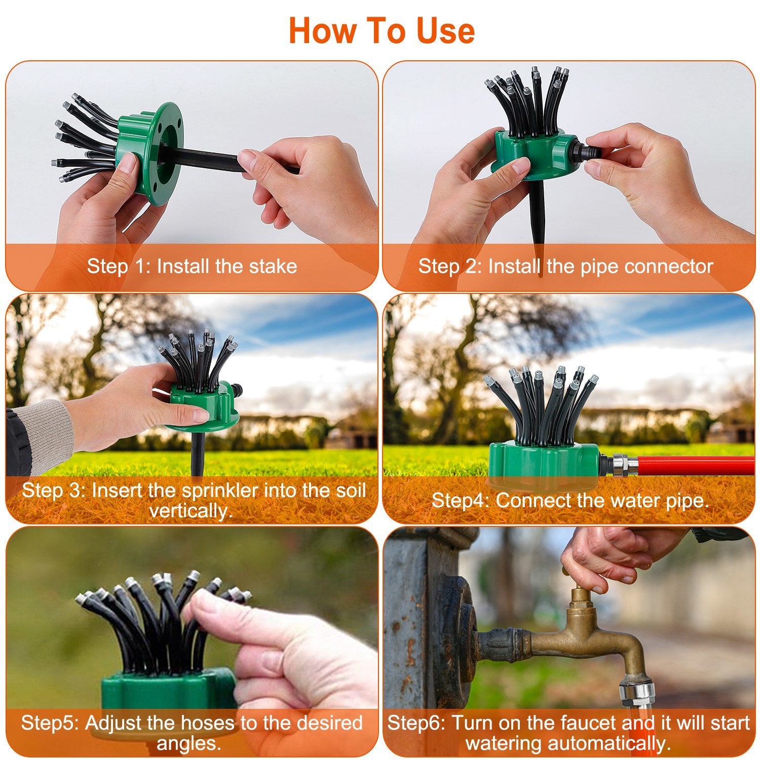 Automatic Lawn Sprinkler