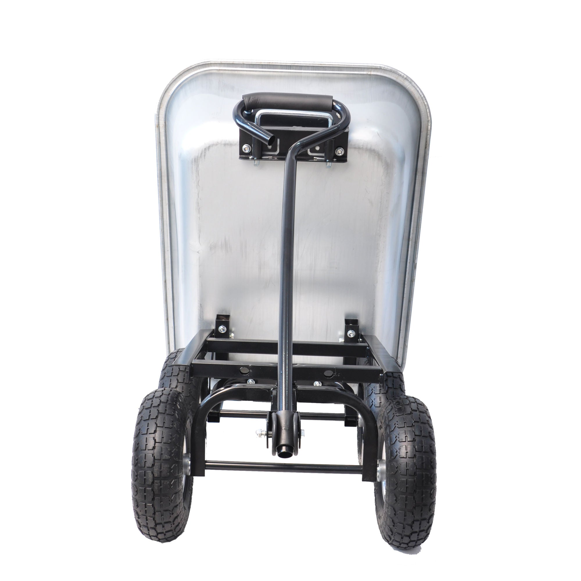 Folding car Poly Garden dump truck with steel frame