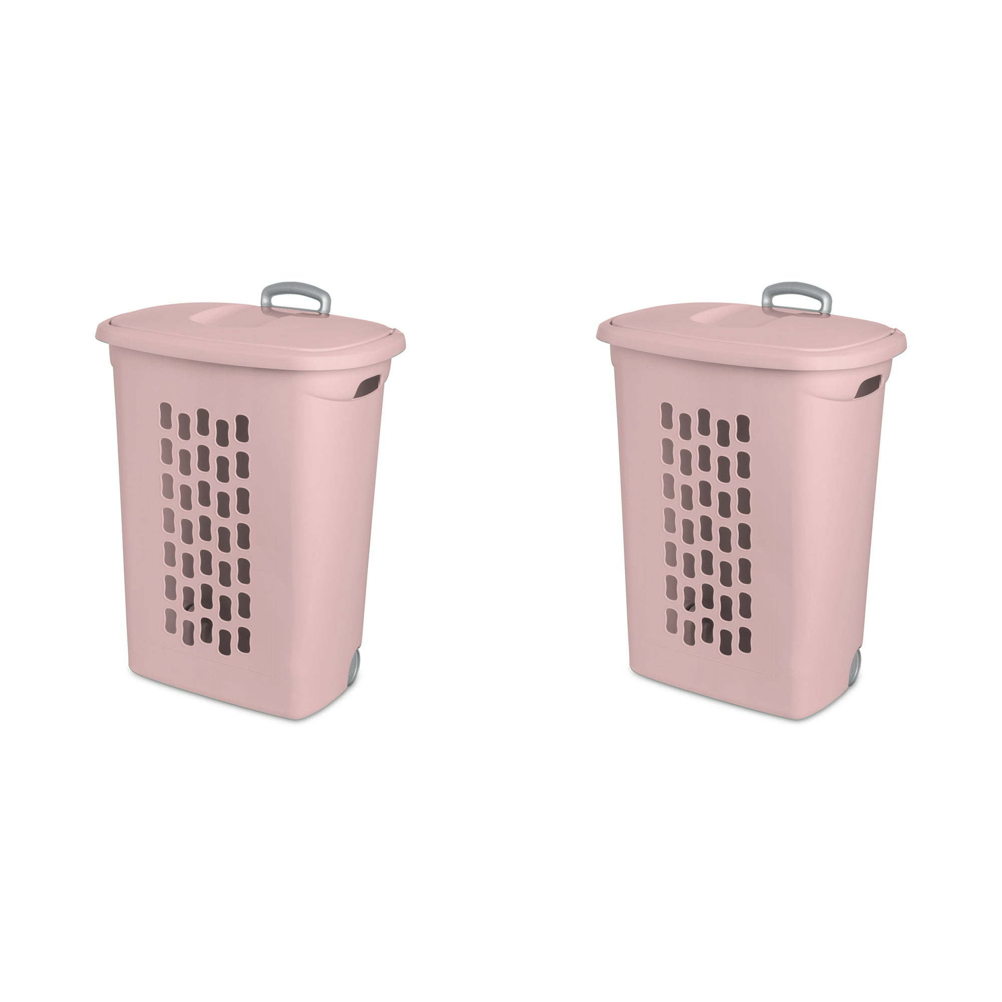 Wheeled Laundry Hamper Plastic