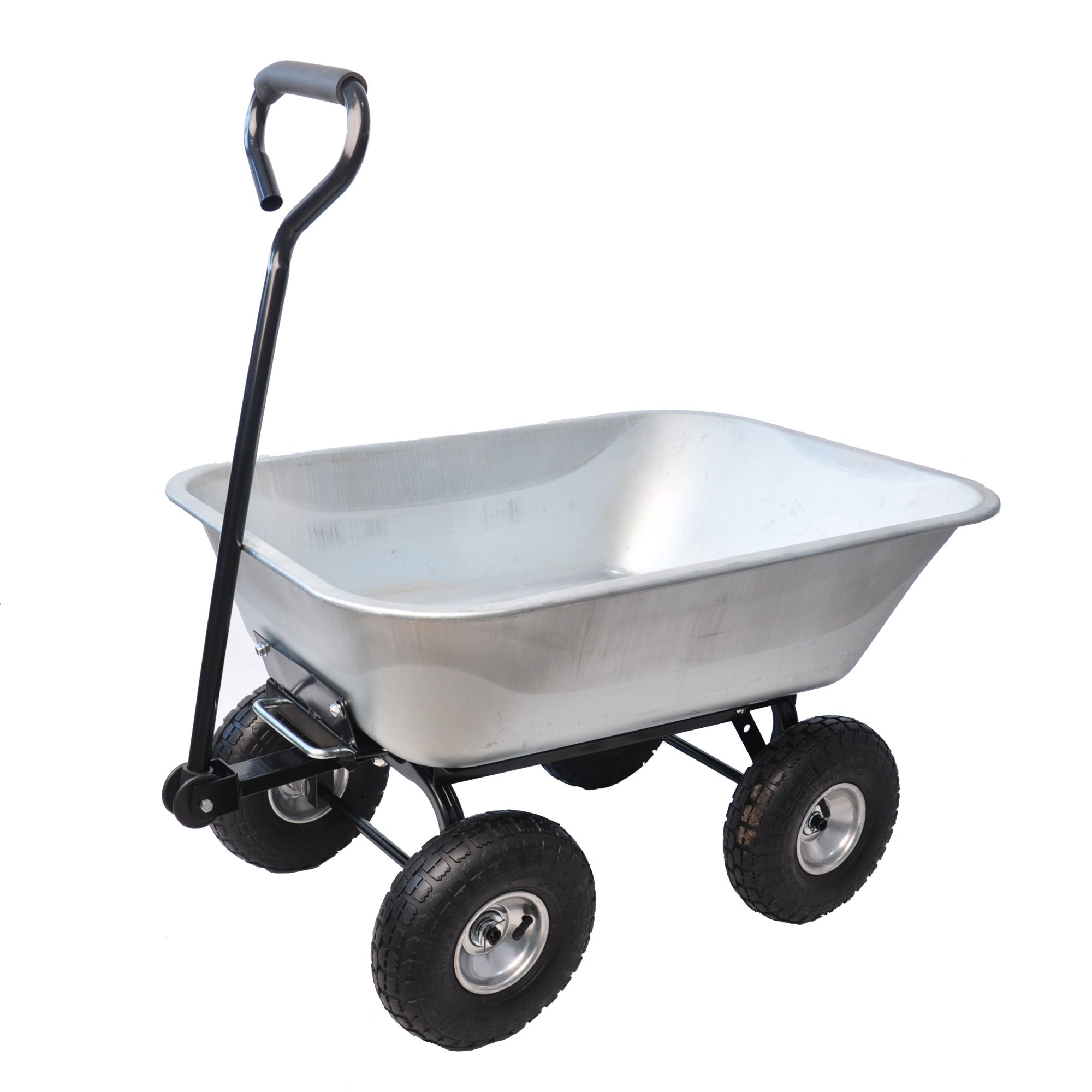 Folding car Poly Garden dump truck with steel frame