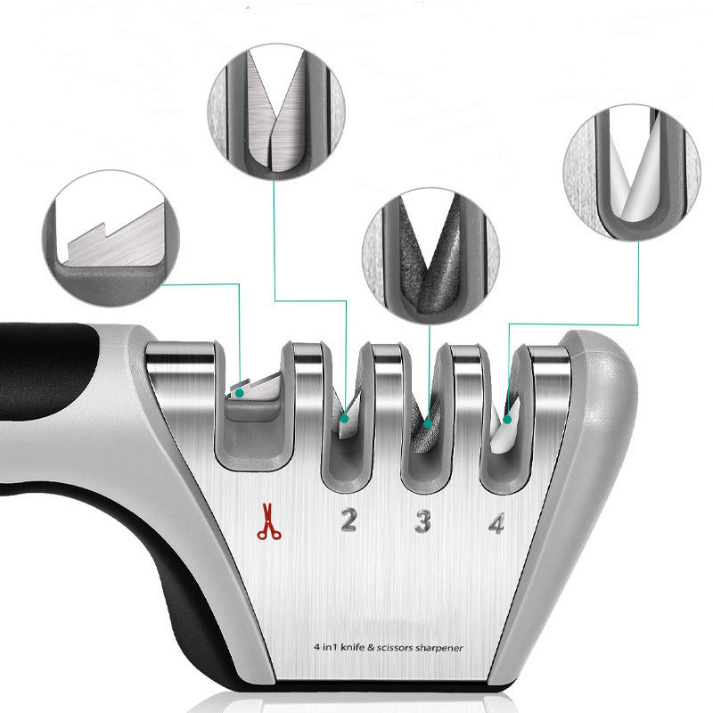 Knife Sharpener with Glove