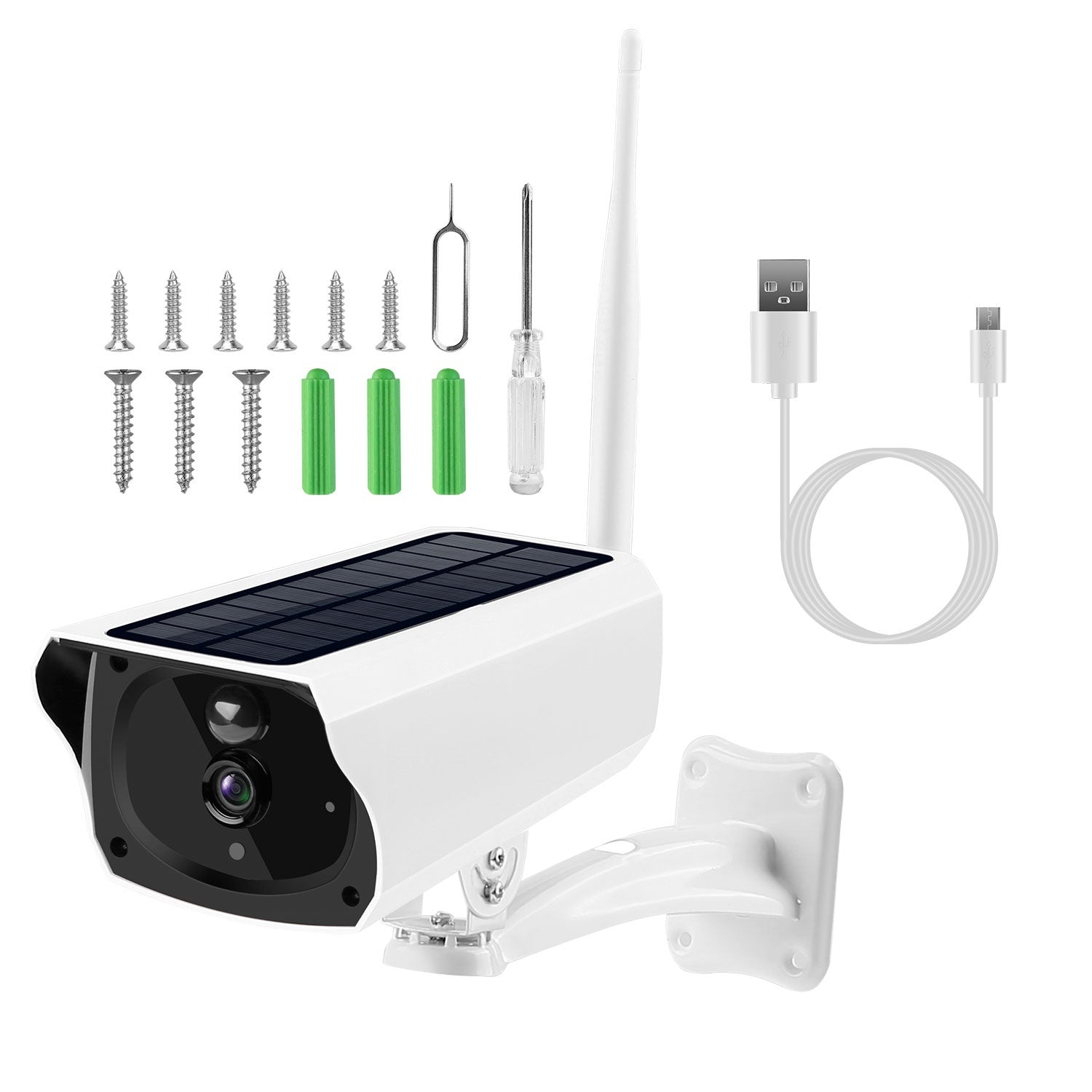 Solar Powered WiFi IP Camera