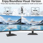 Sansui Monitor 24 inch IPS FHD 1080P 75HZ HDR10 Computer Monitor with HDMI,VGA,DP Ports Frameless/Eye Care/Ergonomic Tilt/Speakers Built-in(ES-24X5A HDMI Cable Included)