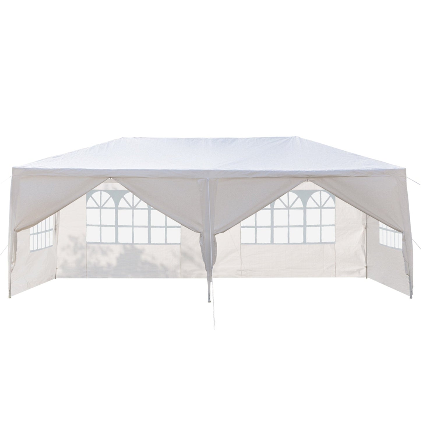 20''x10''(3 x 6m) Six Sides Two Doors Waterproof Tent with Spiral Tubes For Household, Wedding, Party, Parking Shed  XH