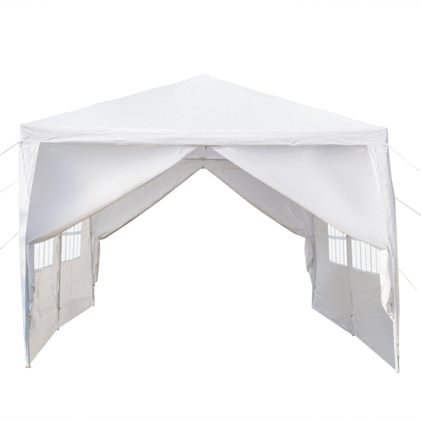 20''x10''(3 x 6m) Six Sides Two Doors Waterproof Tent with Spiral Tubes For Household, Wedding, Party, Parking Shed  XH