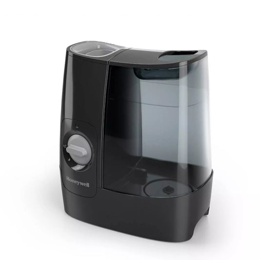 Warm Mist Humidifier with Essential Oil Cup Filter Free Black