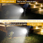2Pcs Solar Spotlight Outdoor Dusk To Dawn Light Wall Path Lawn Garden Lamp Waterproof